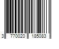 Barcode Image for UPC code 3770020185083