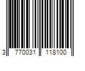 Barcode Image for UPC code 3770031118100