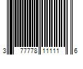 Barcode Image for UPC code 377778111116