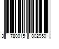 Barcode Image for UPC code 3780015002950