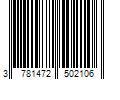 Barcode Image for UPC code 3781472502106