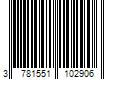 Barcode Image for UPC code 3781551102906