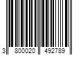 Barcode Image for UPC code 3800020492789