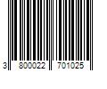 Barcode Image for UPC code 3800022701025