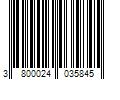 Barcode Image for UPC code 3800024035845