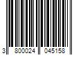 Barcode Image for UPC code 3800024045158