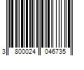 Barcode Image for UPC code 3800024046735