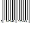 Barcode Image for UPC code 3800048200045