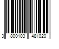 Barcode Image for UPC code 3800103481020