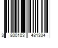 Barcode Image for UPC code 3800103481334