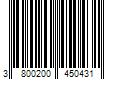 Barcode Image for UPC code 3800200450431