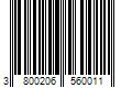 Barcode Image for UPC code 3800206560011