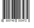 Barcode Image for UPC code 3800748003472