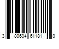 Barcode Image for UPC code 380604611810