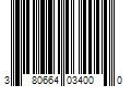 Barcode Image for UPC code 380664034000