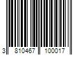 Barcode Image for UPC code 3810467100017