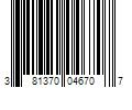 Barcode Image for UPC code 381370046707