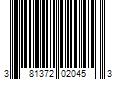 Barcode Image for UPC code 381372020453