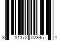 Barcode Image for UPC code 381372023454