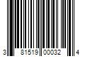 Barcode Image for UPC code 381519000324