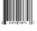 Barcode Image for UPC code 381519186707