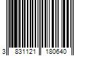 Barcode Image for UPC code 3831121180640