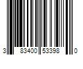 Barcode Image for UPC code 383400533980