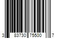 Barcode Image for UPC code 383730755007