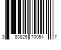 Barcode Image for UPC code 383825700547