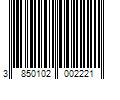 Barcode Image for UPC code 3850102002221