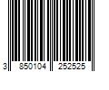 Barcode Image for UPC code 3850104252525