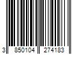 Barcode Image for UPC code 3850104274183