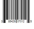 Barcode Image for UPC code 385429070125