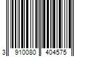 Barcode Image for UPC code 3910080404575