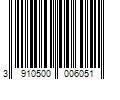 Barcode Image for UPC code 3910500006051