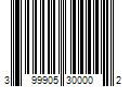 Barcode Image for UPC code 399905300002