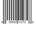 Barcode Image for UPC code 400000012728