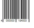 Barcode Image for UPC code 4000000184003