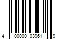 Barcode Image for UPC code 400000039619