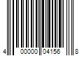 Barcode Image for UPC code 400000041568