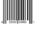 Barcode Image for UPC code 400000049601