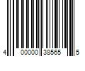 Barcode Image for UPC code 400000385655