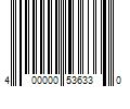 Barcode Image for UPC code 400000536330