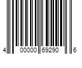 Barcode Image for UPC code 400000692906