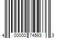 Barcode Image for UPC code 400000745633