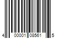 Barcode Image for UPC code 400001085615