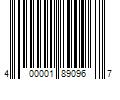 Barcode Image for UPC code 400001890967