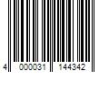 Barcode Image for UPC code 4000031144342