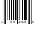 Barcode Image for UPC code 400003460205