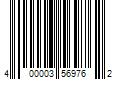 Barcode Image for UPC code 400003569762